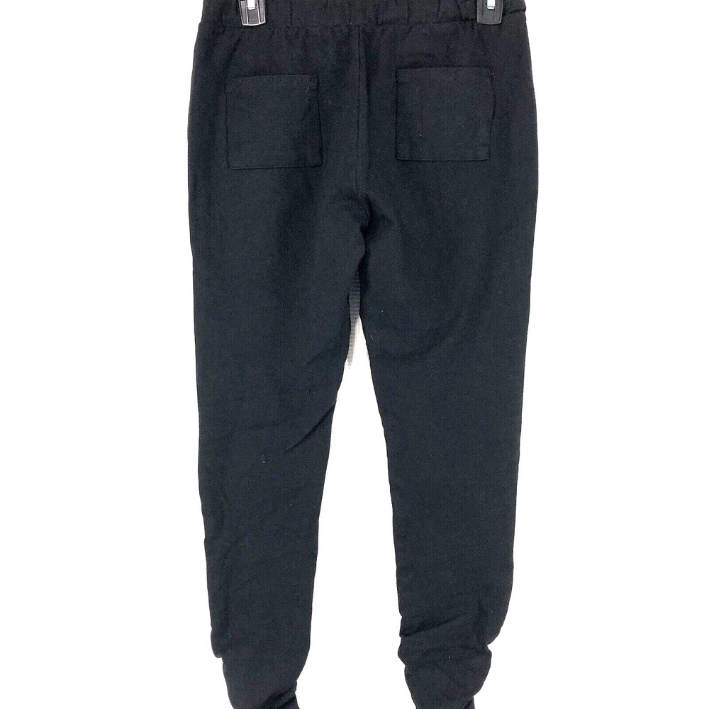 Shinestar cargo joggers womens L black pleated zippers elastic waist sweatpants - Picture 2 of 11